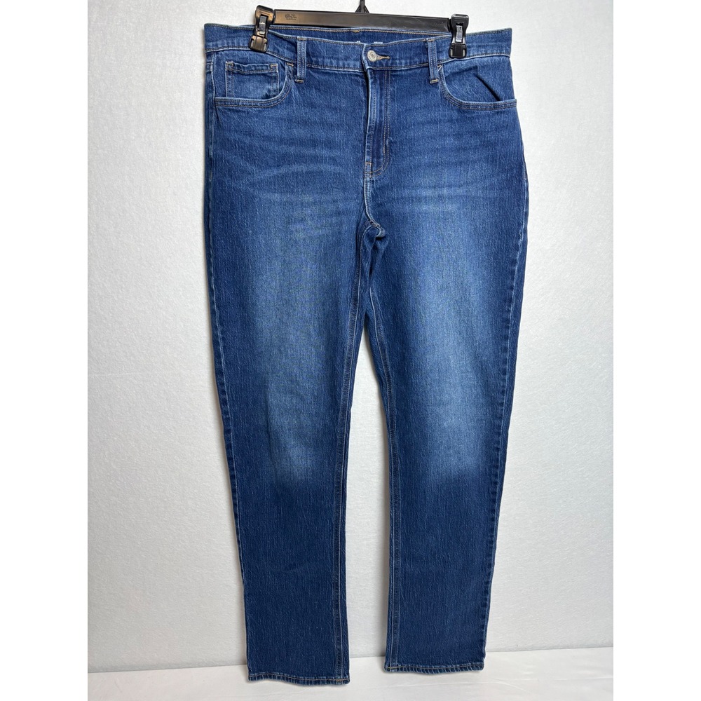 Old Navy Wow Boyfriend Mid-Rise Jeans Medium Wash Blue Size 12 Tall